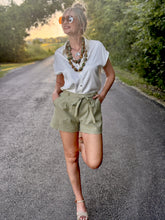 The Garden gingham shorts