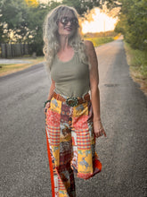 Cowboy collage trousers