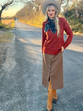 The Houndstooth skirt