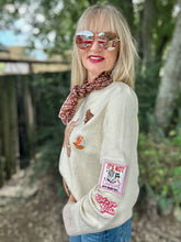 The Pony patch sweater