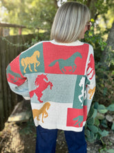 The Block horse cardigan