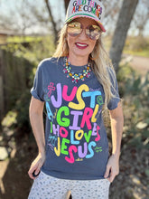 A girl who loves Jesus tee