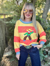 The Sunshine striped cowboy sweater