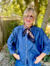 The Dixie denim top