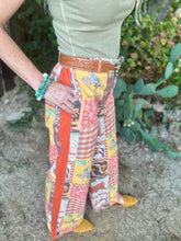 Cowboy collage trousers
