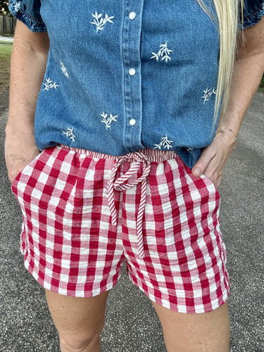 The Hanky Gingham shorts