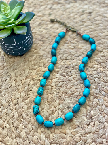 The Turquoise trail necklace