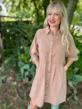 The caramel dress