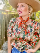 The orange blossom blouse