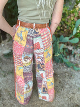 Cowboy collage trousers