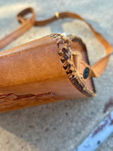 The High rise vintage tooled purse