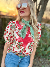 The Durango marigold blouse