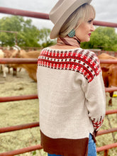 The vintage cowgirl sweater