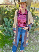 The Dusty trails sweater duster