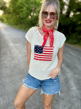 The Stars and stripes knit top