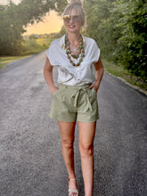 The Garden gingham shorts