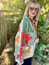 The Block horse cardigan