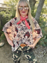 Westy horseman tunic top