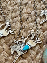 The Barclay Bucking necklaces