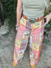 Cowboy collage trousers