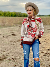 The vintage cowgirl sweater