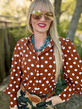 The Polka dotty blouse