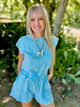 The Blue sky romper