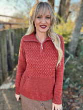 The Caliber cable knit pullover~2 colors