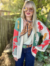 The Block horse cardigan