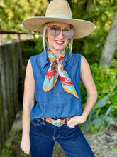 The Durango denim top