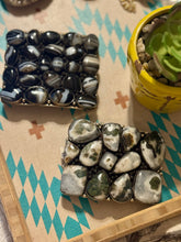 The Aspen agate buckles