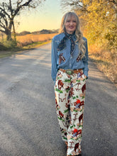 The cattle chaps trousers