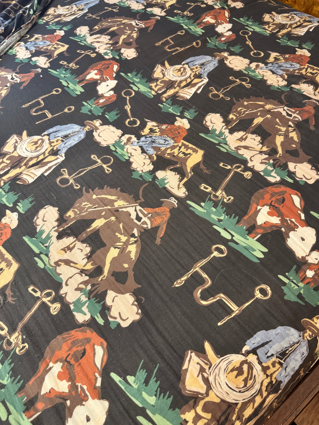 Cuddle up cowboy sheet set