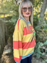 The Sunshine striped cowboy sweater
