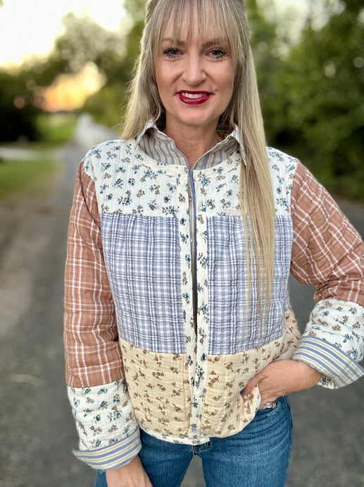 The Pretty patterend jacket