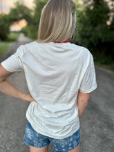 The Floral flag tee