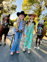 The Little turquoise wagon jumper