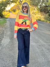 The Sunshine striped cowboy sweater