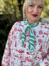 The Holiday Vintage toile top