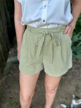 The Garden gingham shorts