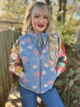 The vintage violet vest