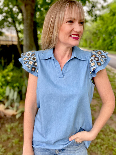 The Evie blouse