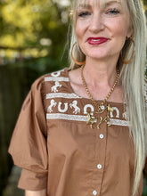 The Caramello blouse