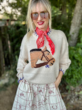 The Burberry bridle sweater