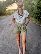 The Garden gingham shorts