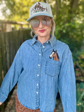 The Derby denim button up