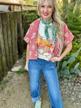 Find Joy chicken tee