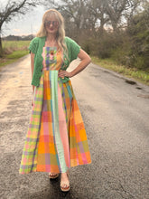 The Pastel plaid dress