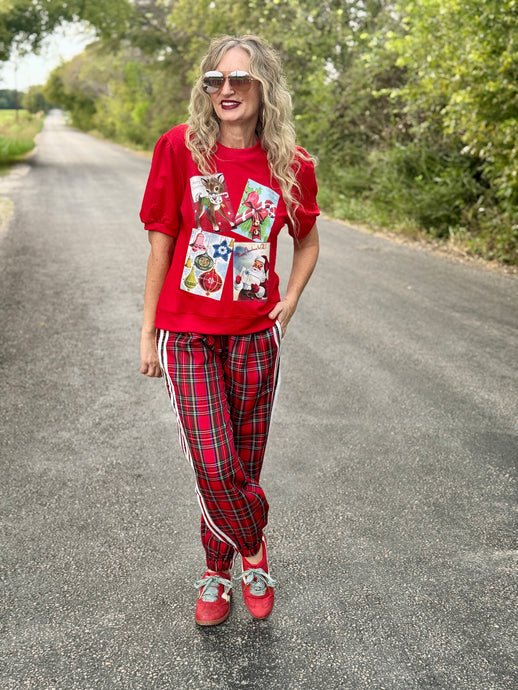 The Christmas card top