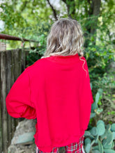The MERRY plaid pullover